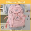 Cute Minimalist Nylon School Backpack For Teens College Students Schoolbags