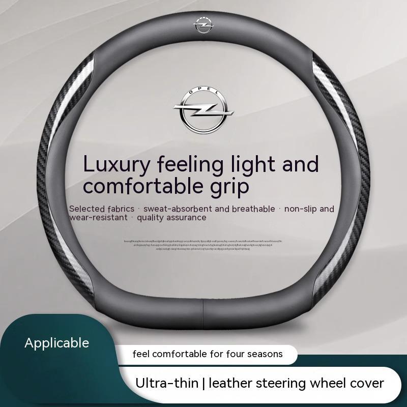 Car Steering Wheel Cover For Opel Astra Corsa Grandland Insignia Mokka Vectra GTC Tigra Vivaro Zafira Combo Vivaro GTC Delica Pv9