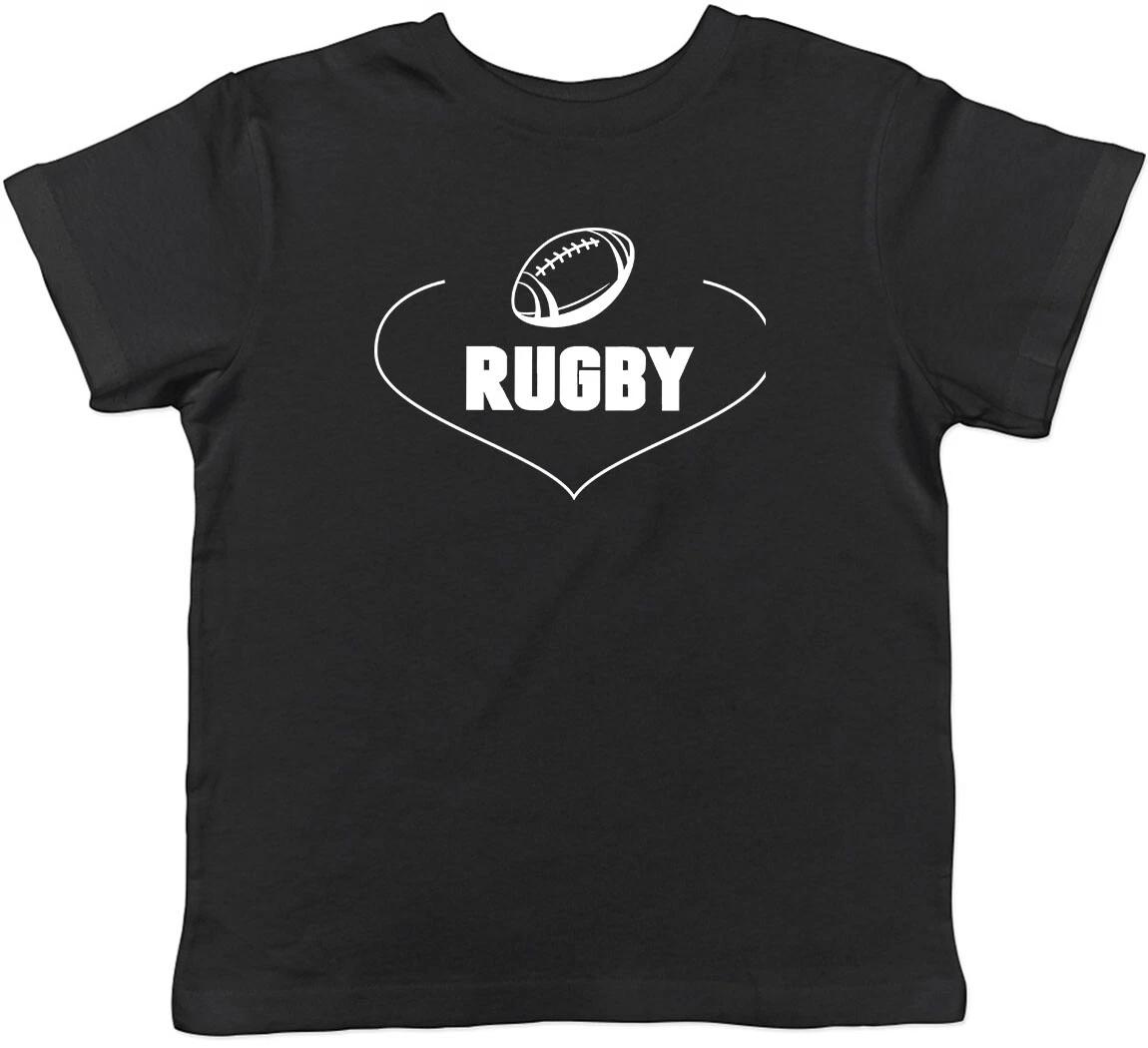Love Rugby Childrens Kids T-Shirt Boys Girls 100