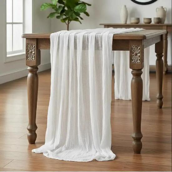 Elegante Tischläufer Boho Tisch- und Hochzeitsdekoration