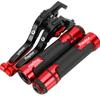 Aluminum Brake Clutch Lever Handlebar Grips Yamaha Raptor 660 700 700R Off-Road ATV Motorcycle Upgrade Kit