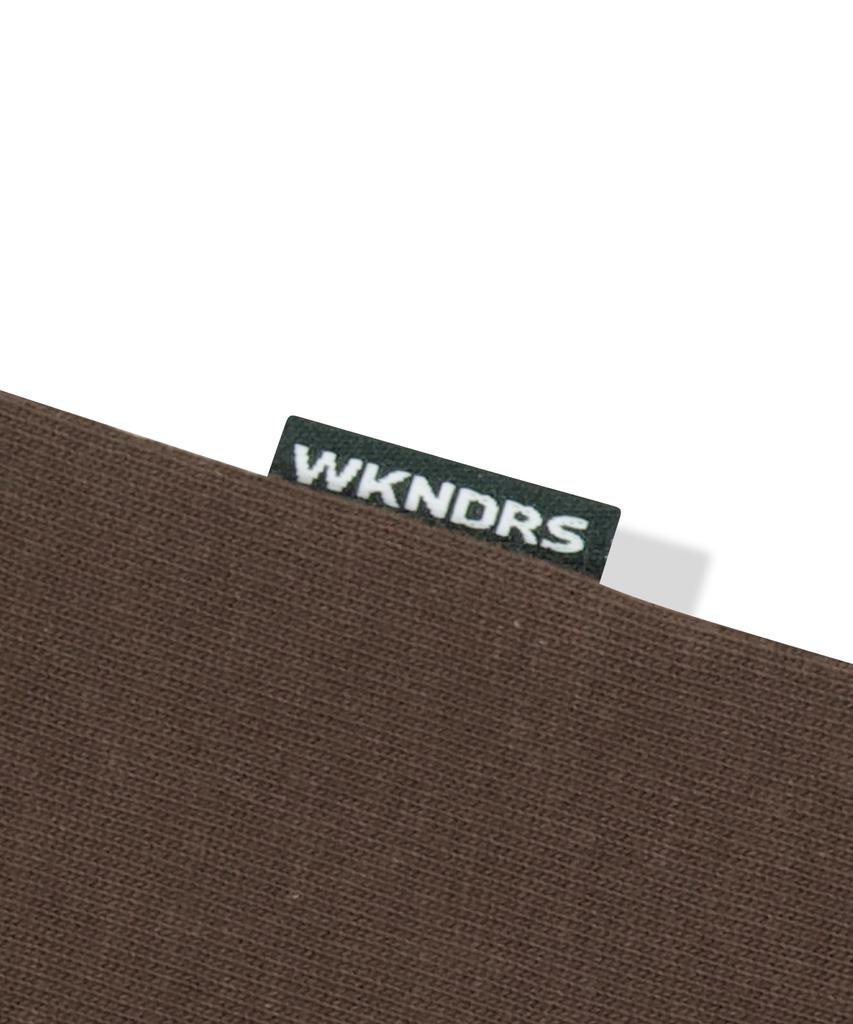 WKNDRS [Wkndrs X Gwaxng] Snarl Boombox T-Shirt (Brown)