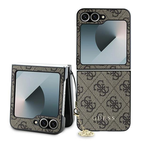 Guess Guhczf6Gf4Gbr Z Flip6 F741Brown/Brown 4G Charm