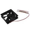 BAAM-2X DC 12V 4 Pin Black Plastic PC Cooling Fan 90Mm X 90Mm X 25Mm