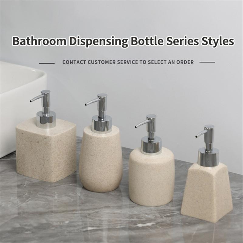 Empty Refillable Shampoo Body Wash Conditioner Body Wash Bath Shampoo Bathroom Press Lotion