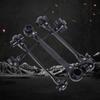 Double Head Wrench Two-way Dog Bone Ratchet Wrench Set Quick Ratchet Wrench for Machine Maintenance