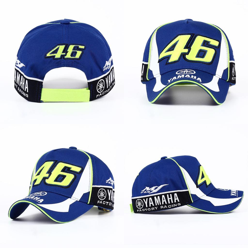 Premium Quality Moto Gp 46 Motorcycle Valentino Rossi 3d F1 Racing Cap Men Yamaha Hats