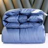 White Goose Down Duvet, Warm Winter Duvet Insert Quilted Bed Comforter, King, Queen, Full, Twin Size, Kid Bed, Patchwork Blanket