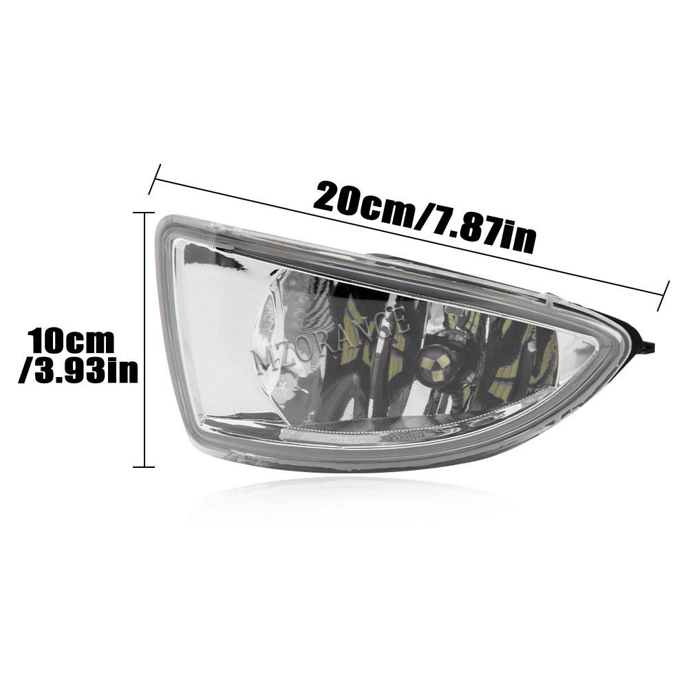 Front Bumper Fog Lights Assembly For HONDA CIVIC ES1 ES5 ES6 ES7 ES8 2004 2005 Running Headlights Car Accessories Halogen LED