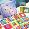 Douyin-Style Interactive Educational Building Blocks Game for Kids and Parents