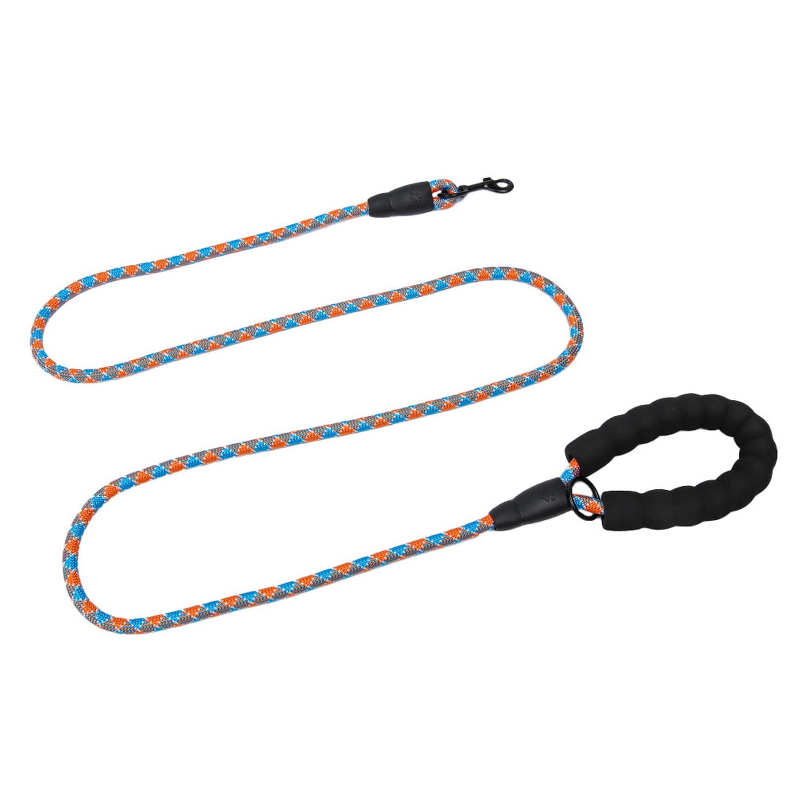 

1.5M Color Block -Pull P Rope for Large Dogs Outdoor -Lost Leash one size