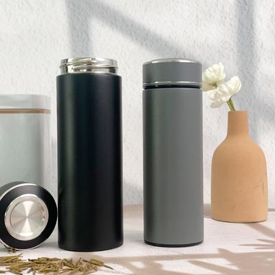 Einfacher 304 Edelstahl Büro Auto Glänzender Businessbecher Tragbare Mode Isolierung