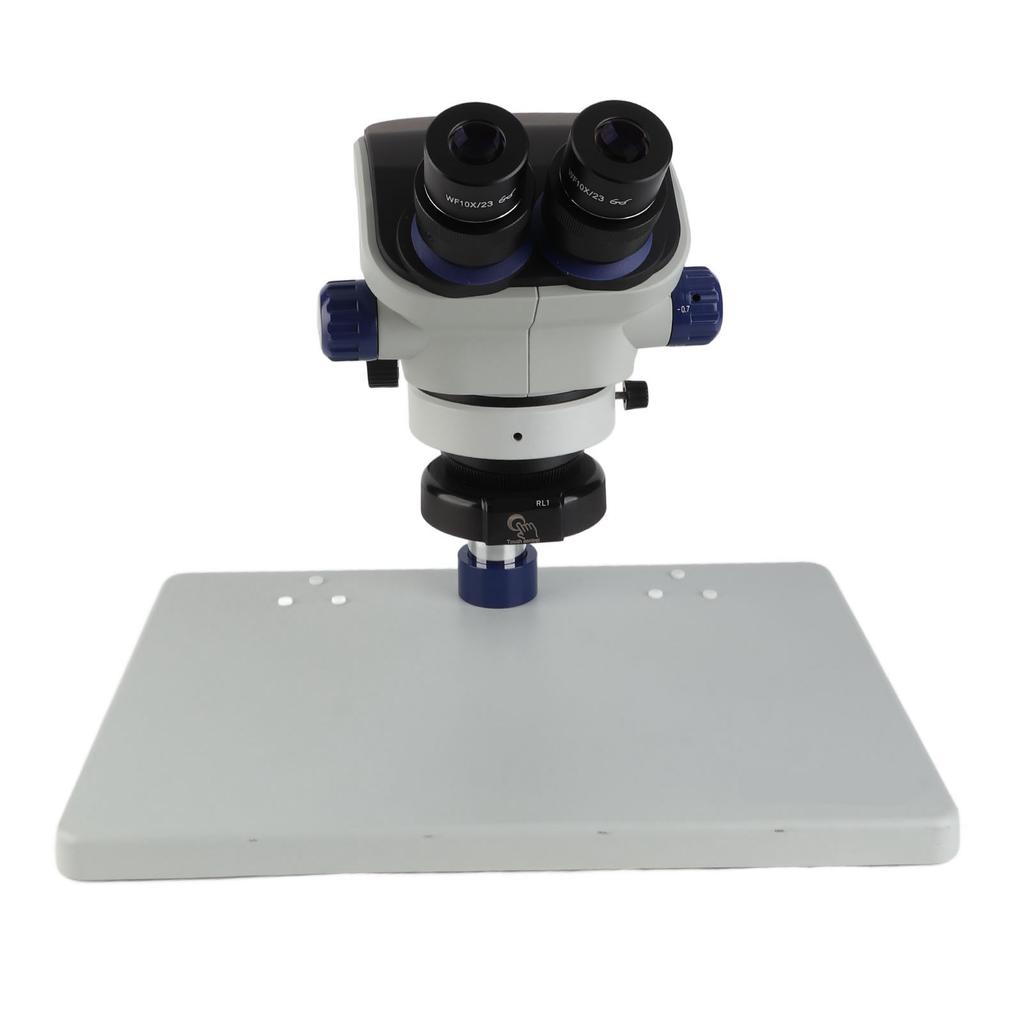Binocular Microscope 7X‑50X 360 degrees  Rotation Clear Image High Definition for Inspection Laboratory