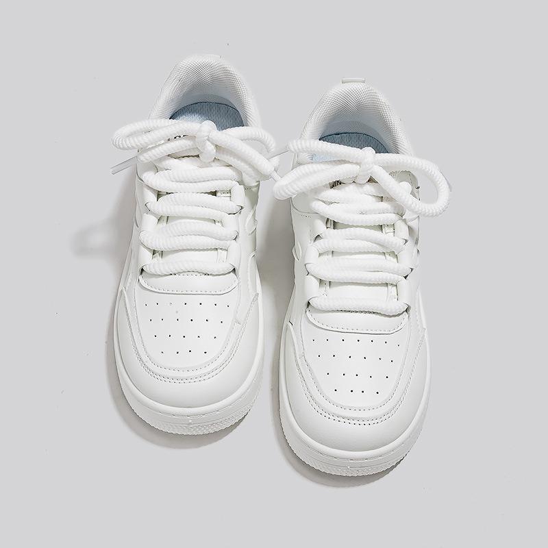Fashion little white shoes versatile platform casual board shoes new lightweight low-top women's shoes 3