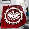 1PC Eintracht Frankfurt Patterned Flannel Blanket Suitable For All Seasons for Home Decor Warmth and Comfort Gifts Holiday Present