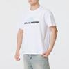 Skechers Fashion Sports Series Comfortable Breathable Casual Short Sleeve T-Shirt Unisex Tops Bright-White P225U116-0019