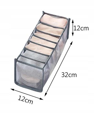 Organizer Container For Socks Underwear Wardrobes Set Of 3