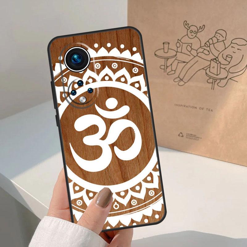 Yoga Om Hindu Symbol For Honor Magic 8 5 6 7 Pro Case For Honor 400 200 Lite 50 70 90 X8c X8b X9a X9b X9c X9d Win