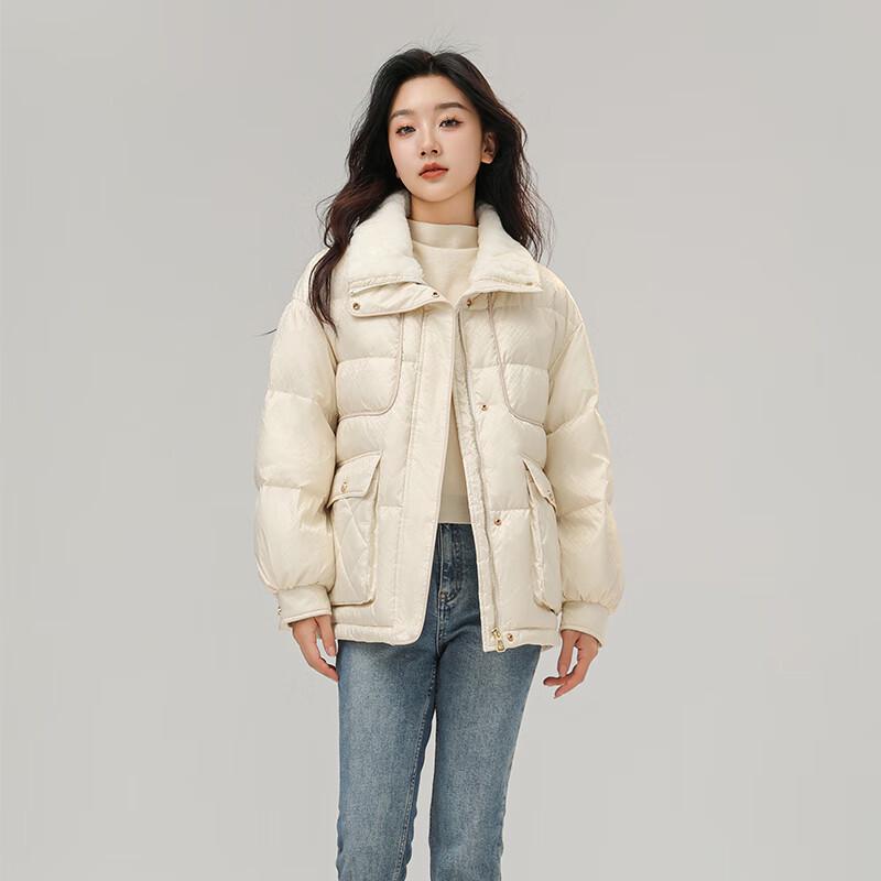 

YAYA 2024 Women s Stand-Collar Down Jacket 155/S