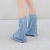 Denim String Leg Warmer