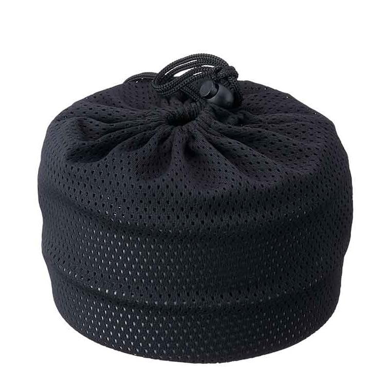 LOGOS LOGOS Drainer Cookware Set 81210211 Gray [Pot] (Approx.) Diameter 16.5cm X Height 8.2cm / Total Length 25cm Camping Hard Anodized