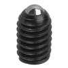10 peças M4 Rosca de Parafuso Soquete Hexagonal Aço Carbono Plungers de Mola Esférica Conjunto (M4*8)