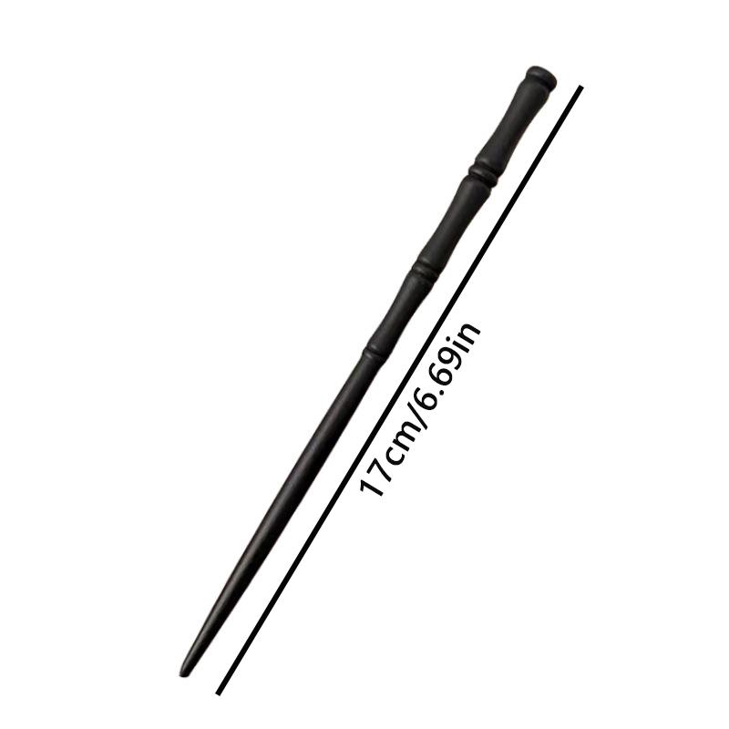 Chinese bamboo shaped traditional classical culture women's bamboo knot hair clip fork hair clip retro wood decoration