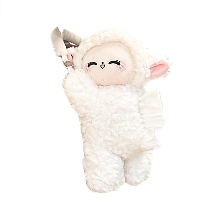 Cartoon Car Tissue Holder Car Headrest Tissue Box Auto Back Seat Tissue Dispenser Plush Animal Paper Napkin Holder