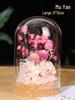 Handmade Preserved Flower Glass Dome Ornament: Double Ninth Festival DIY Kit for Creative Gifts & Team Activities