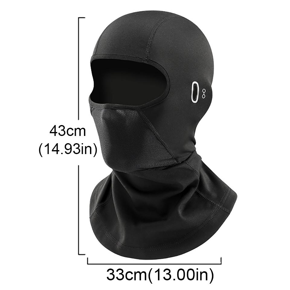 

Loogdeel Warm Fleece Bicycle Motorcycle Face Mask Cycling Skiing Helmet Liner Windproof Bike Caps Winter Balaclava Men Women