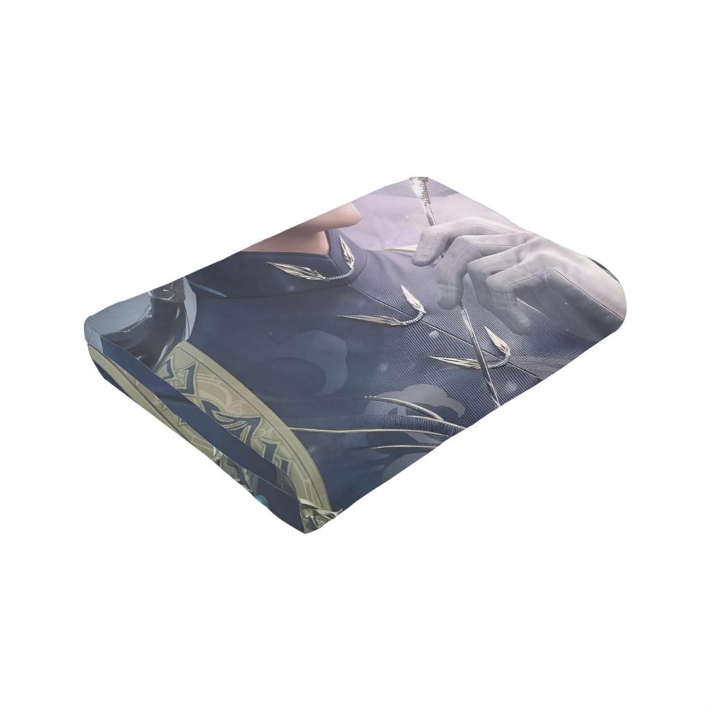 Love And Deepspace Zayne Blanket Flannel Autumn/Winter Multifunction Lightweight Throw Blankets for Bedding Travel Quilt