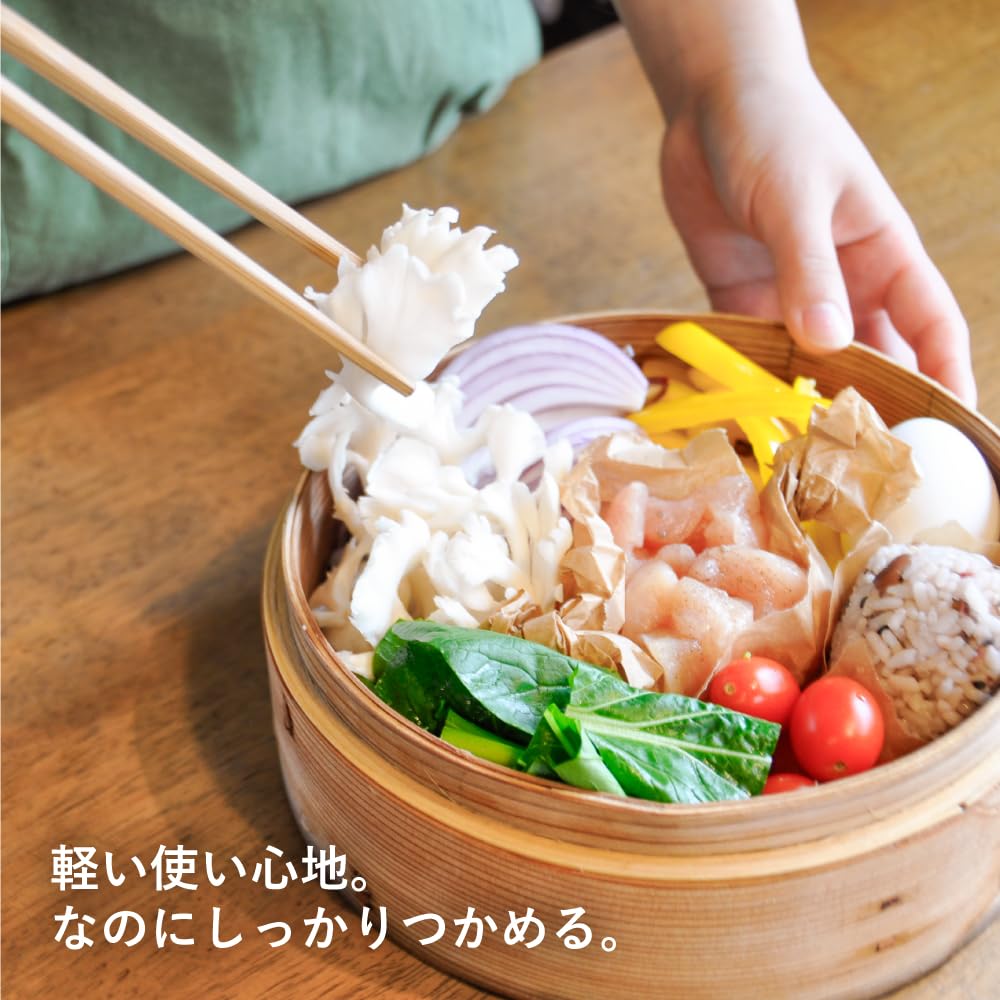 Sakai Sangyo Cooking Set of Kitchen Moso Bamboo Approximately 33cm Bamboo Square Easy To Made In Japan Chopsticks, 6, Utensils, (Carbonized), Long,