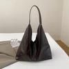 autumn new personalized retro casual shoulder tote bag temperament niche design underarm women's bag