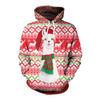 Spring Autumn Men's Hoodies Christmas Series 3D Printed Sweatshirt Long Sleeve Pullover Loose Comfortable Casual Couple Hoodie