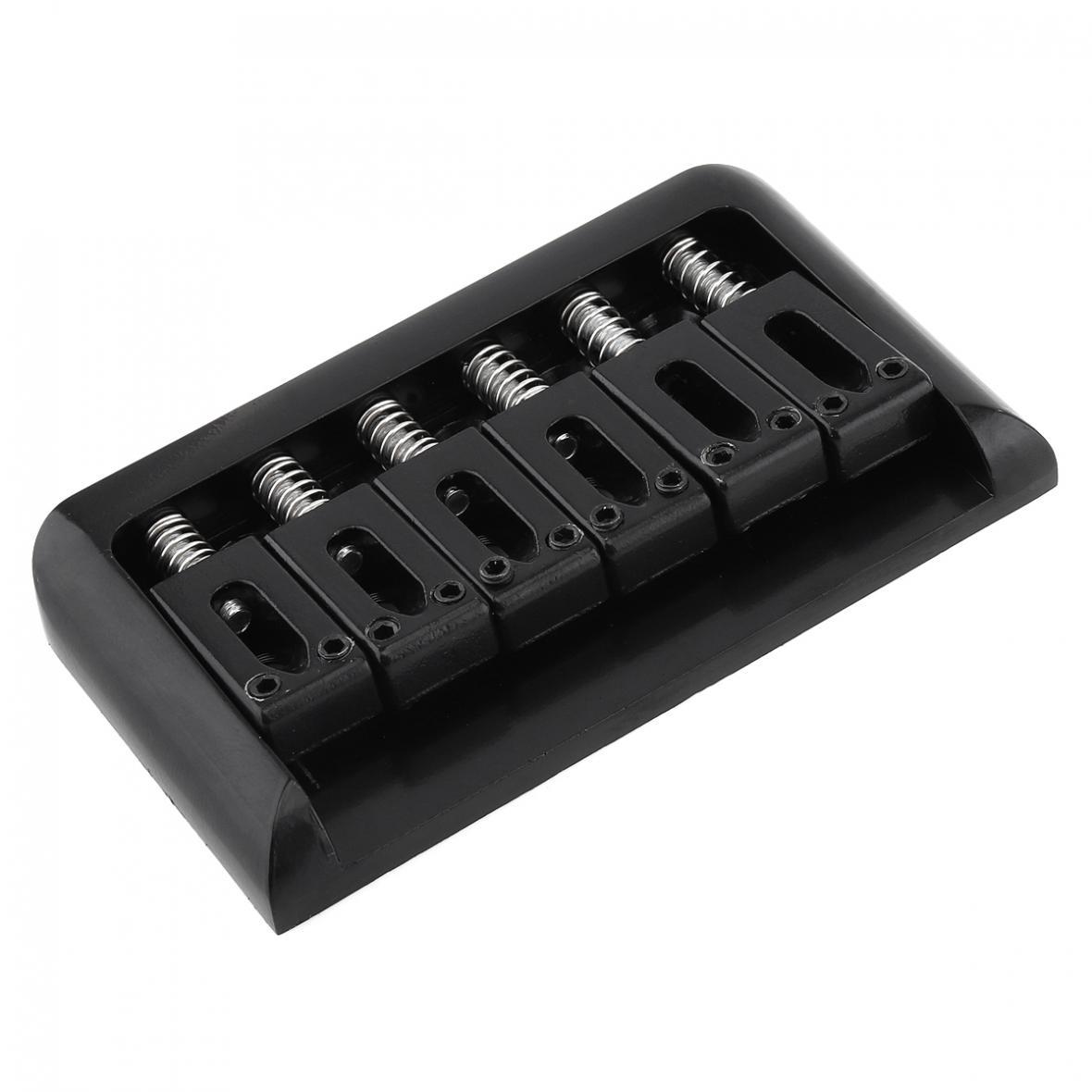 

1 шт., 6 струн, 75 мм, цинковый сплав, створка для детей, хвостовик для электрогитары, мостовое седло чёрный