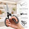 Kitchen Scissors Set With Stainless Steel Blades For Seafood And Meat Preparation