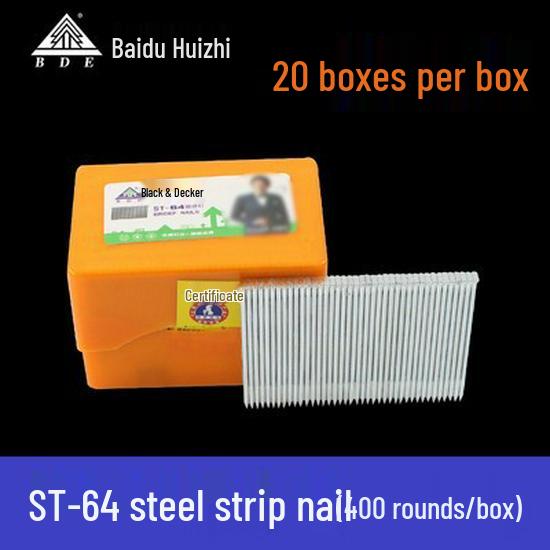 Baidu ST Pneumatischer Nagler mit Stahl-, Beton- und Streignägeln (Größen: ST18, 25, 32, 38, 45, 50, 57, 64)