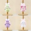 Charming Soft Bunny Plush Keychain Cuddly Rabbit Bag Ornament And Doll