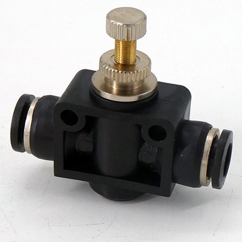 High Pressures Air Tube Fitting With Secure Sealing Pneumatic Airflows Regulator for Factory and Workshop Use