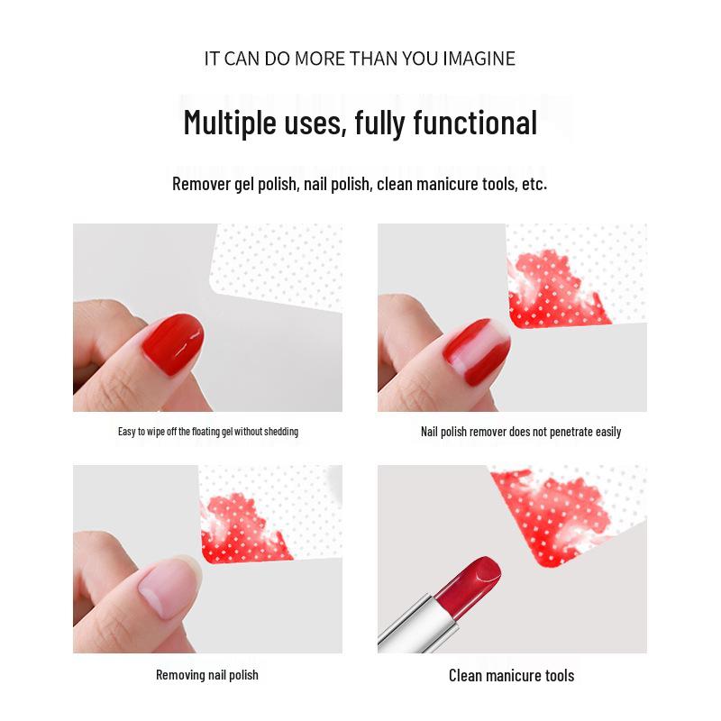 Nail & Eyelash Glue Remover Cotton Pads