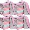 Super Absorbent Microfiber Towel Kitchen Cleaning Cloth Non-stick Oil Dishcloths Double Layer Washing Cloths Rags Scouring Pads