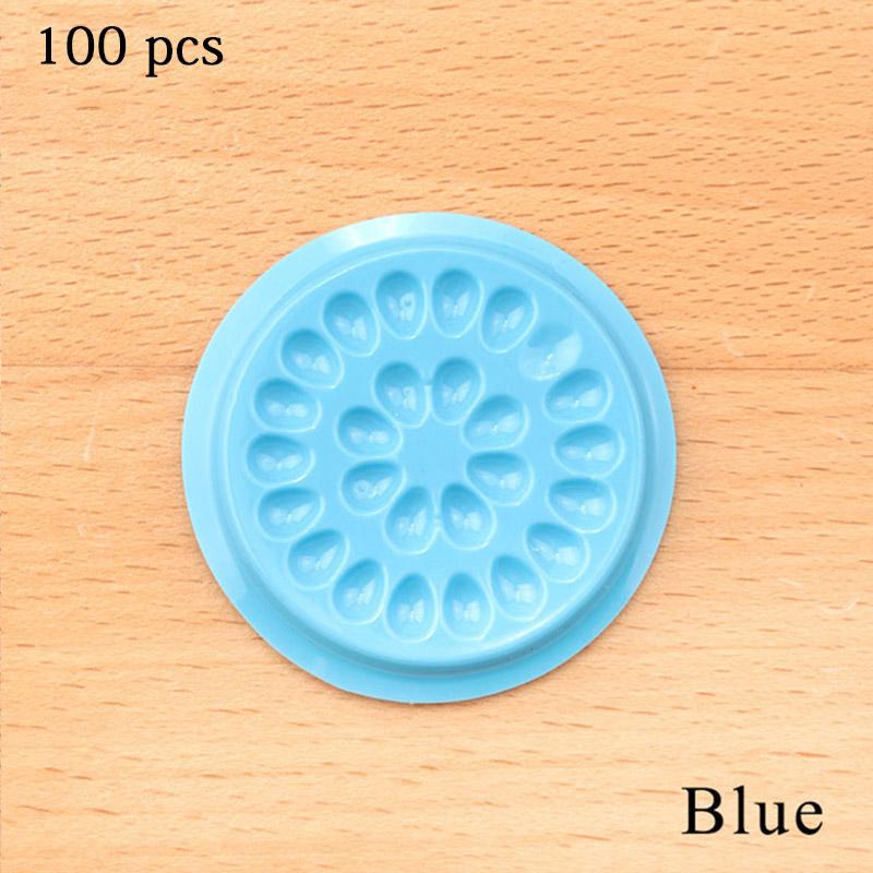Wholesale Glue Gasket Eyelash Glue Holder Adhesive Pallet Eyelash Extension Glue Pads Stand On Eyelash Plastic Makeup Tools