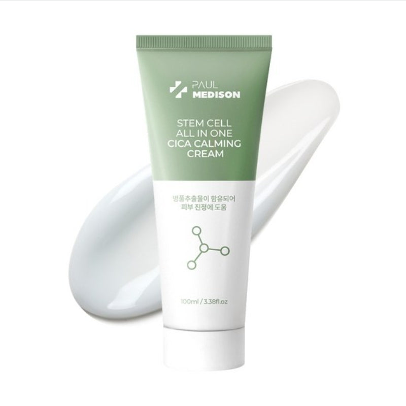 Paul Medison Stem Cell All In One Cica Calming Cream 100ml*1Pc/2Pcs
