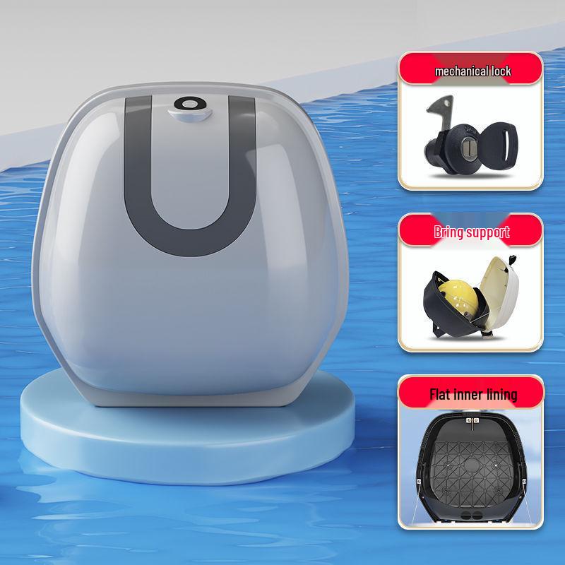 Rear Trunk Storage Box for Yadea DQ6S, Aima Vava, Tailing, and Xiaoniu Electric Scooters