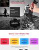 Yang JY0619 Carbon Fiber Monopod for DSLR Cameras - 8 Section, 2nd Gen Professional Stabilizer
