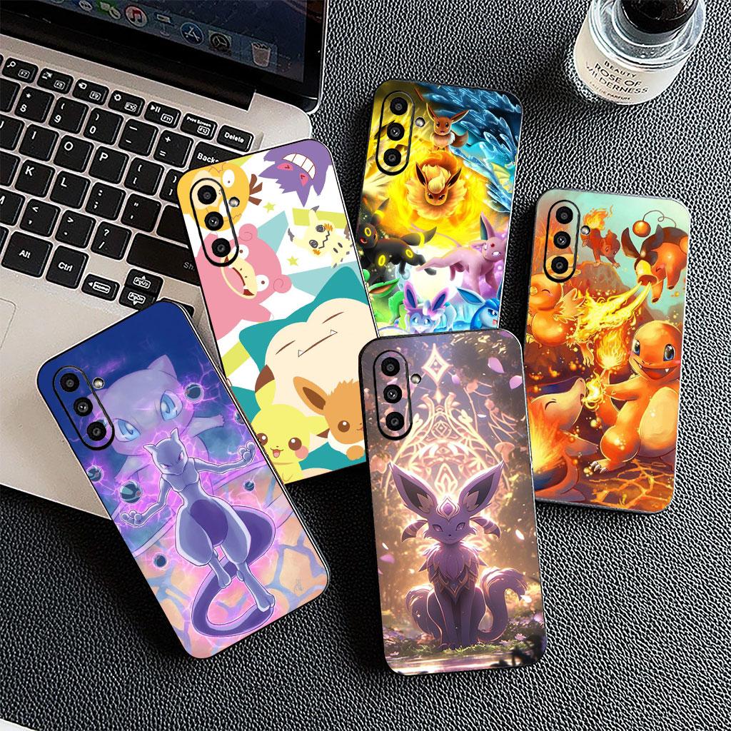 Cartoon P-Pokemons P-Pikachus Phone Cover Case for Motorola Moto G86 G57 E14 E15 G14 G34 G35 G84 G24 A54 G15 Power E22 Casing