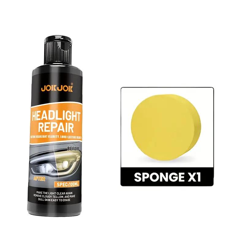 Headlight Restoration Paste - Transparent, Bright Headlight Restoration Liquid To Prevent Yellowing and Oxidation