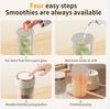 Juice Cup Portable Fruit Juice Blender USB Rechargeable Smoothie Mini 6 Cutter Electric Mini Bottle Summer Home