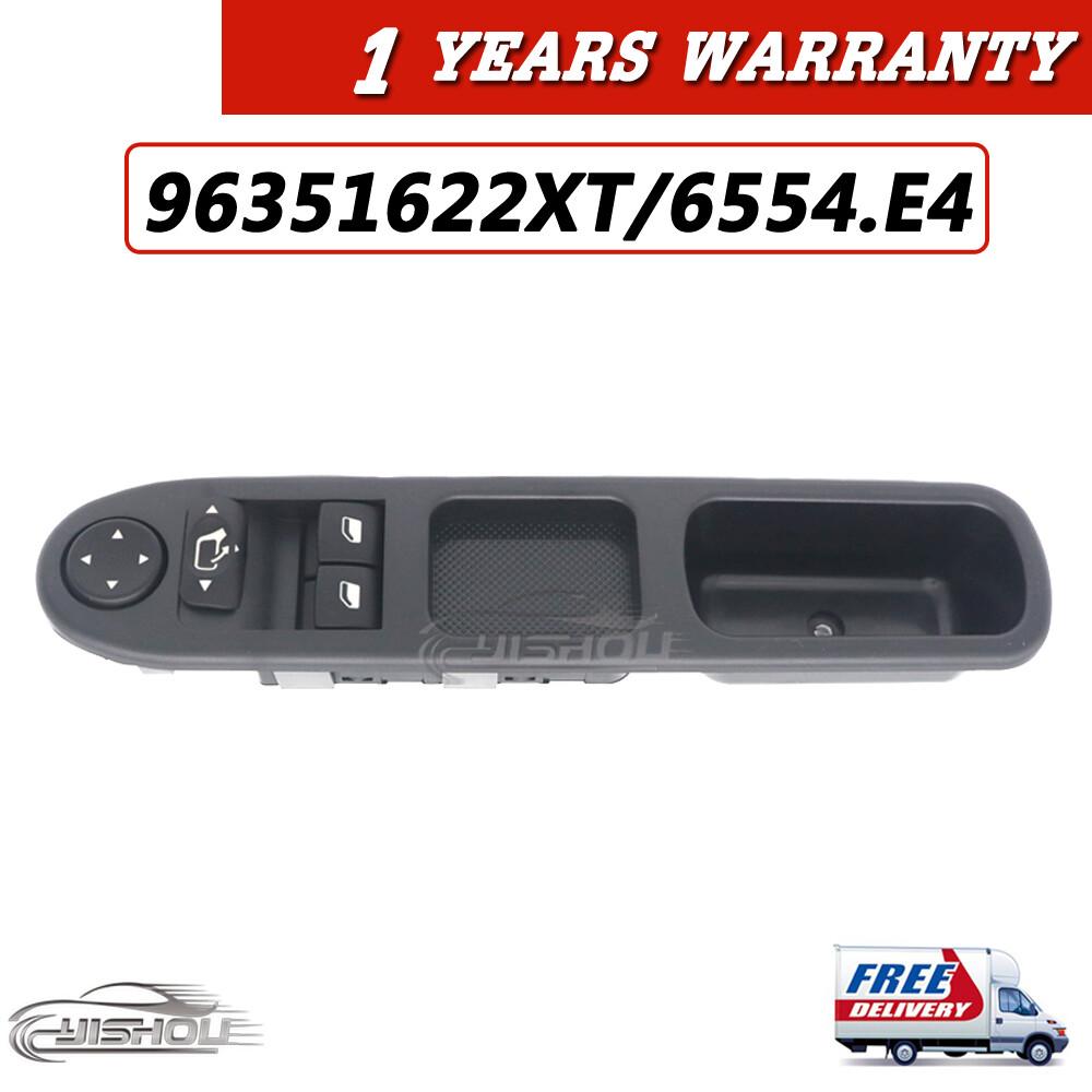 96351622XT Power Master Window Control Switch Fits For Peugeot 307 00-05 6554.E4