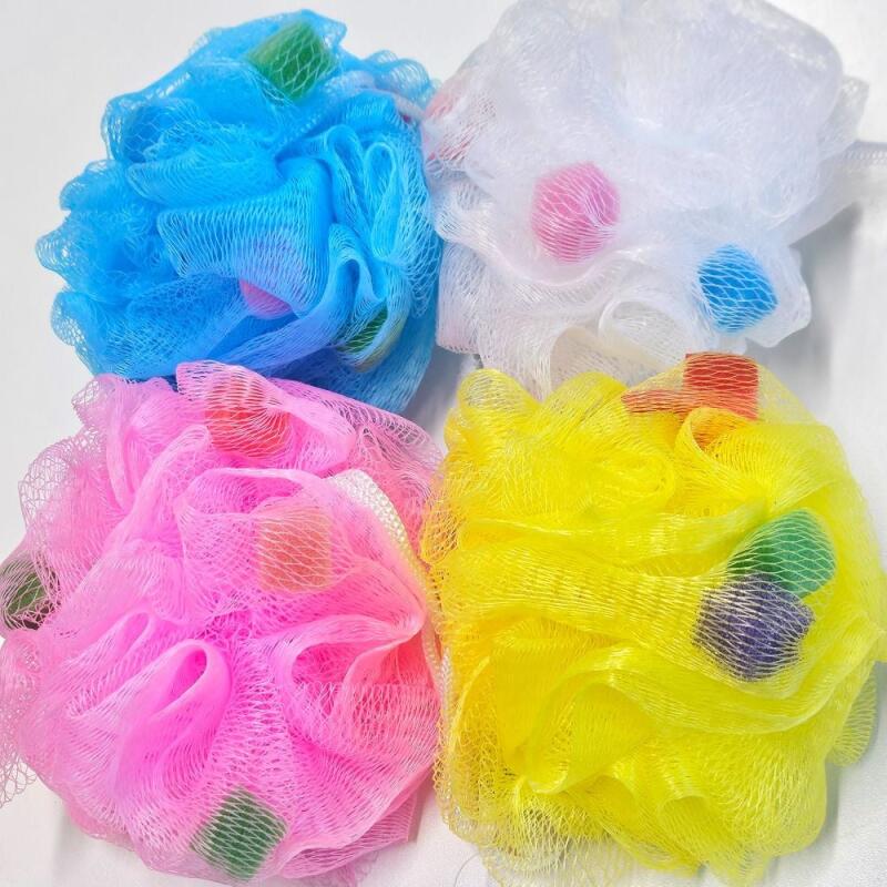 Bath hypoallergenic bubble foam body ball